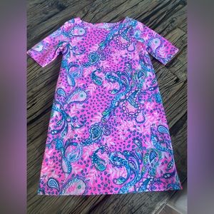 Lilly Pullitzer Girls Size Large 8-10 dress like new